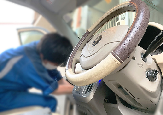 カーメンテナンスで常に車内を快適な環境に
